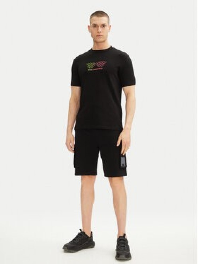 KARL LAGERFELD T-Shirt 755402 552235 Czarny Regular Fit