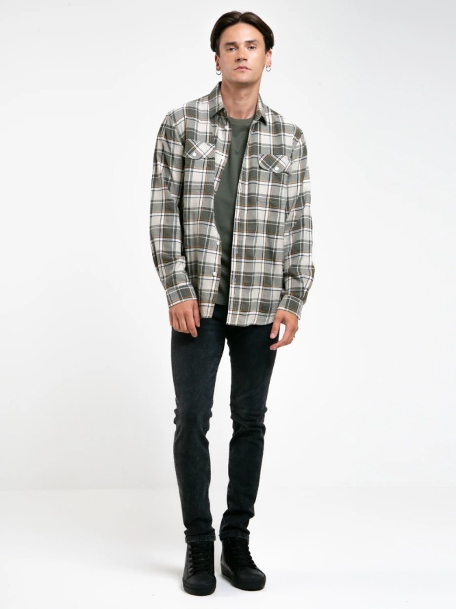 Jeansy męskie dopasowane czarne Tedd 918