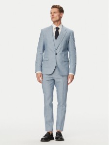 HUGO Garnitur Arti/Hesten242V1X 50559671 Niebieski jasny Extra Slim Fit