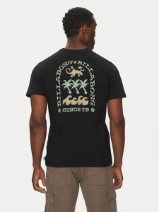 Billabong T-Shirt EBYZT00308 Czarny Regular Fit