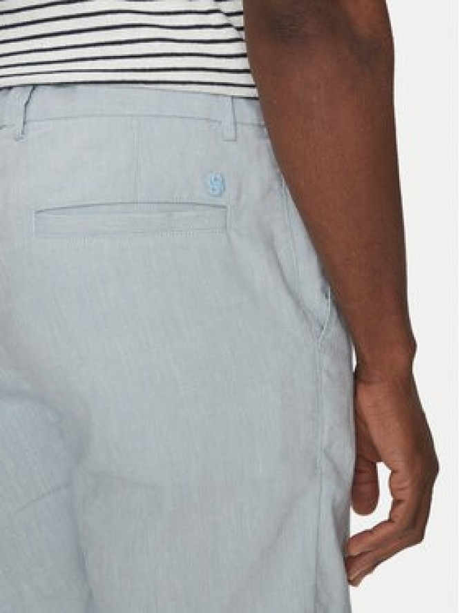 BOSS Szorty materiałowe C-Kane-RDS 50538016 Niebieski Regular Fit