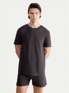 Sloggi T-Shirt 10215508 Szary Regular Fit