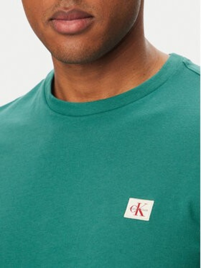 Calvin Klein Jeans T-Shirt LV04RC272G Niebieski Regular Fit