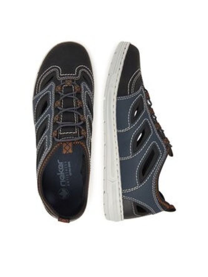 Rieker Półbuty 08665-14 Granatowy