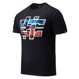 Koszulka EXTREME HOBBY męska bawełniana T-shirt EXTREME HOBBY HASHTAG HEAT