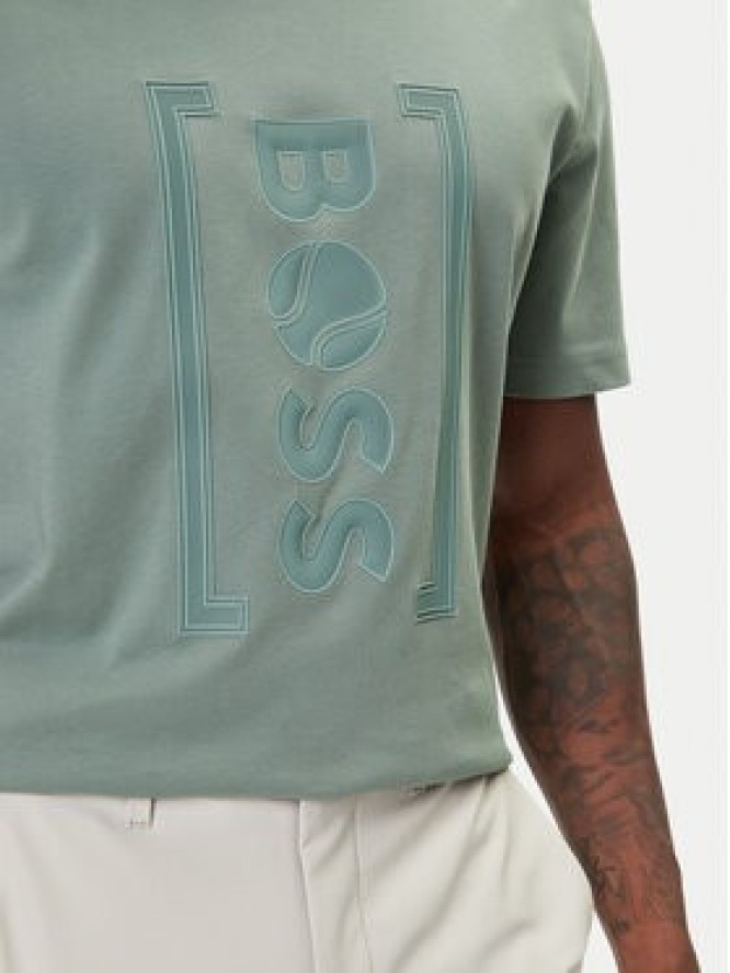 BOSS T-Shirt Iconic TL 50543905 Zielony Relaxed Fit