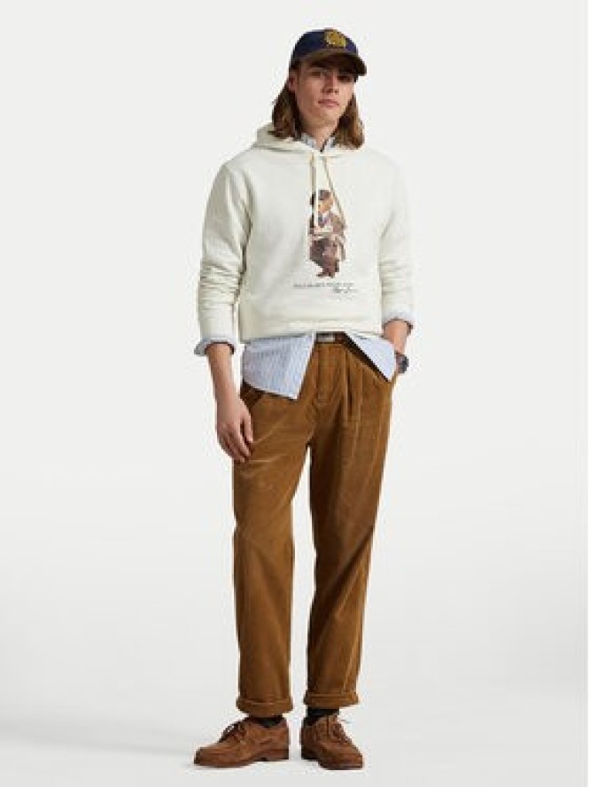 Polo Ralph Lauren Bluza 710980306001 Écru Regular Fit