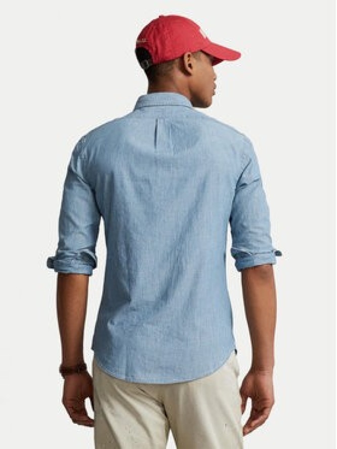 Polo Ralph Lauren Koszula Core Replen 710548538 Niebieski Slim Fit