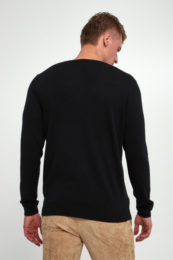 Sweter męski wełniany KARL LAGERFELD