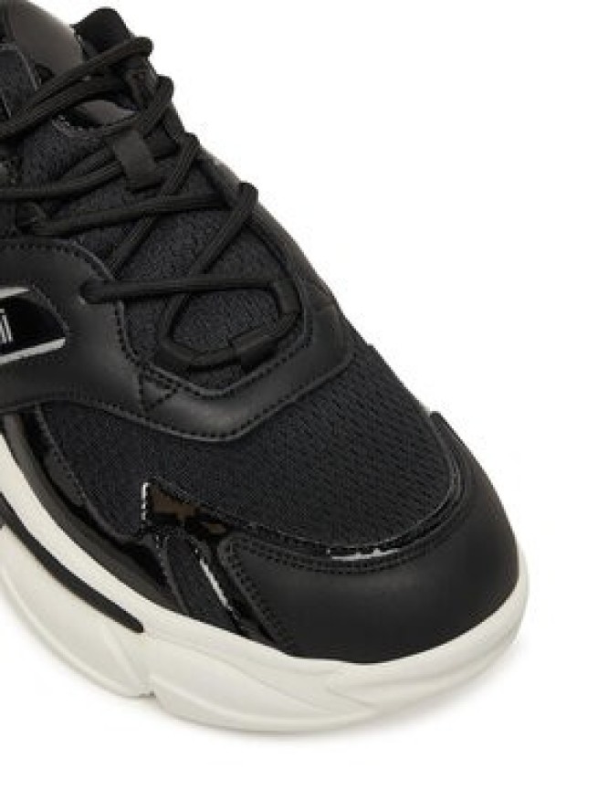 Just Cavalli Sneakersy 79QA3SA1 ZSD34 Czarny