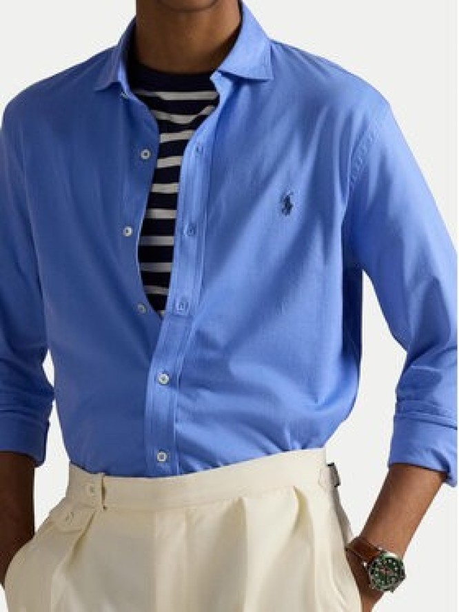 Polo Ralph Lauren Koszula 710899386004 Niebieski Slim Fit