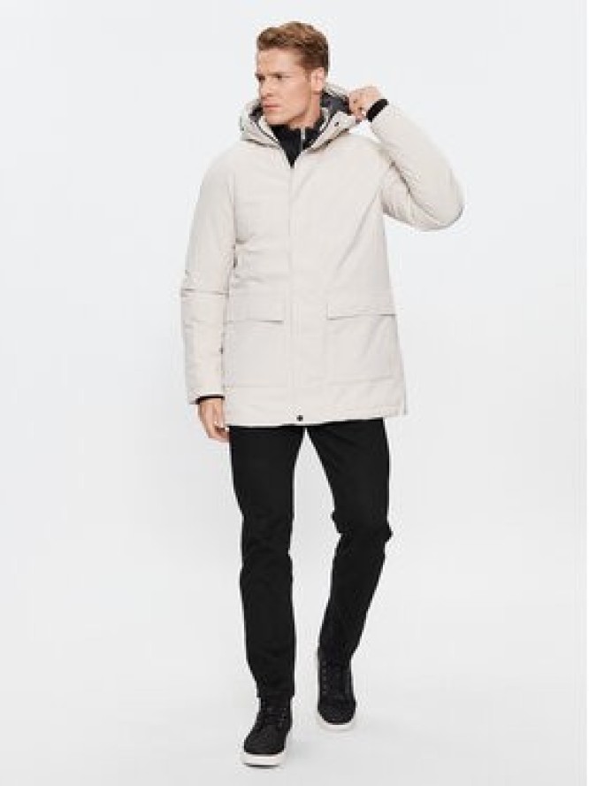 Jack & Jones Kurtka zimowa 12235845 Écru Regular Fit