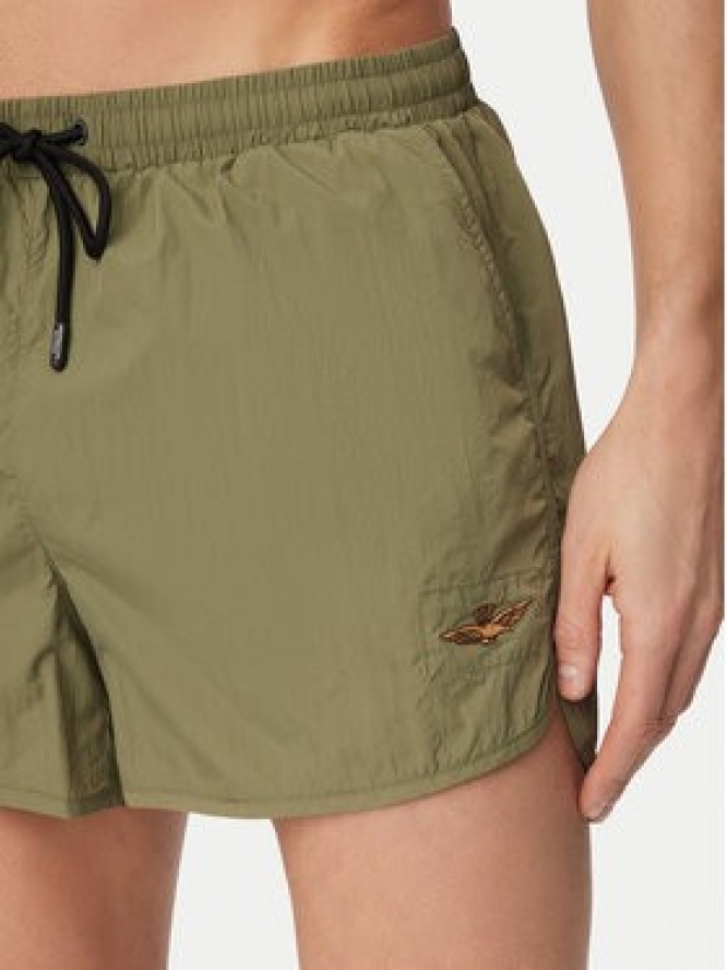 Aeronautica Militare Szorty kąpielowe 261BW0231UCT04311 Zielony Regular Fit