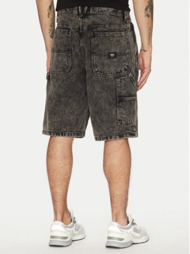 Vans Szorty jeansowe Drill Chore VN0A7S4S Czarny Loose Fit