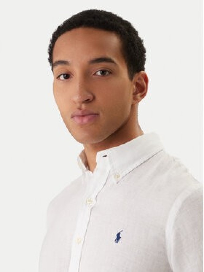 Polo Ralph Lauren Koszula 710968912500 Biały Custom Fit