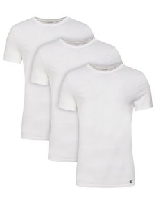 Calvin Klein Underwear Komplet t-shirtów LV00NB4051 Biały Regular Fit