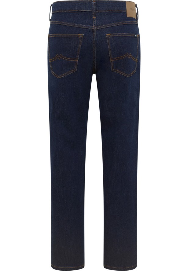 Męskie Spodnie Jeansowe Mustang Style Tramper Straight Denim Blue 1017121 5000 901