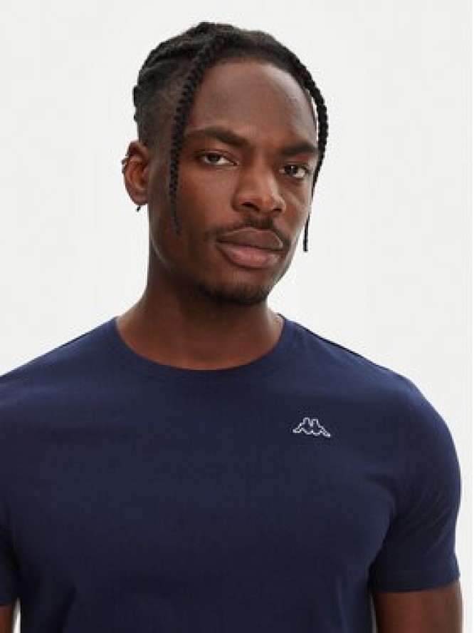 Robe di Kappa T-Shirt Luc 611187W Granatowy Regular Fit