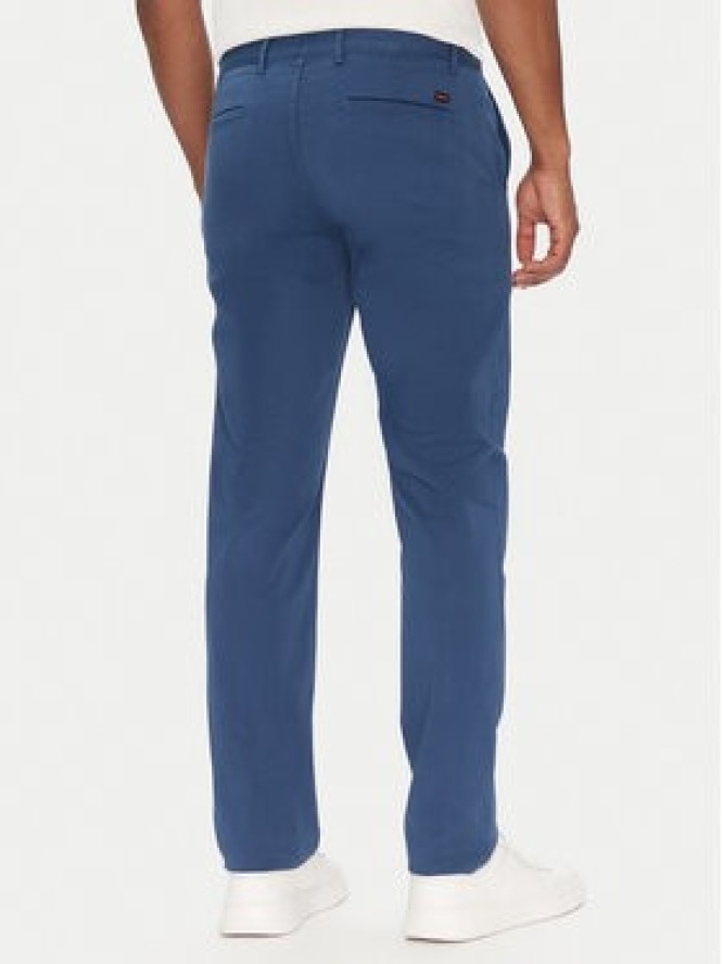 BOSS Chinosy 50510933 Niebieski Slim Fit