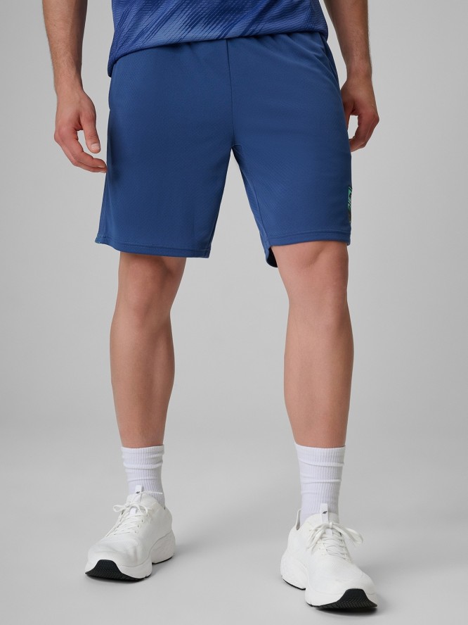 4F Spodenki piłkarskie szybkoschnące męskie - denim L