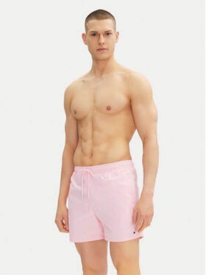 Tommy Hilfiger Szorty kąpielowe UM0UM03477 Różowy Regular Fit