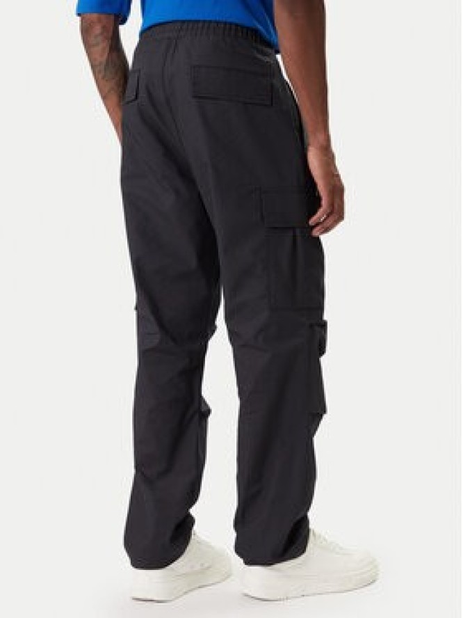 HUGO Spodnie materiałowe Gadic242 50545643 Czarny Relaxed Fit