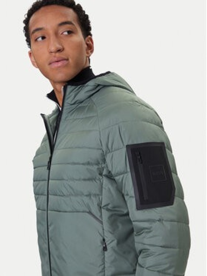 BOSS Kurtka przejściowa Ow Urbanex JT HD 50549181 Zielony Regular Fit