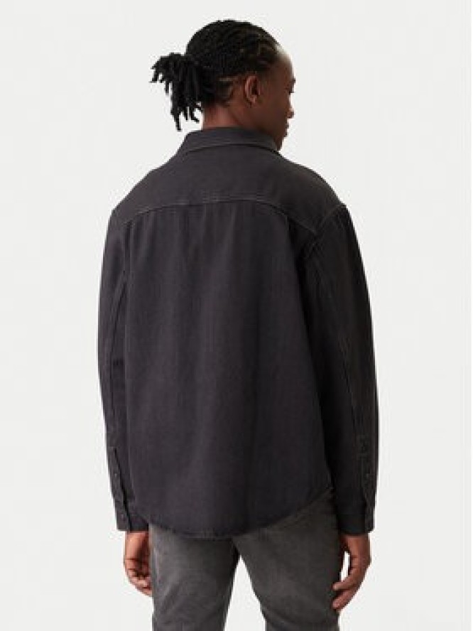 Calvin Klein Jeans Koszula jeansowa Classic LV04RD765G Czarny Relaxed Fit