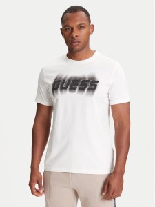 Guess T-Shirt Z5YI12 I3Z14 Biały Regular Fit