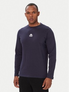 Kappa Longsleeve 382J2RW Granatowy Regular Fit