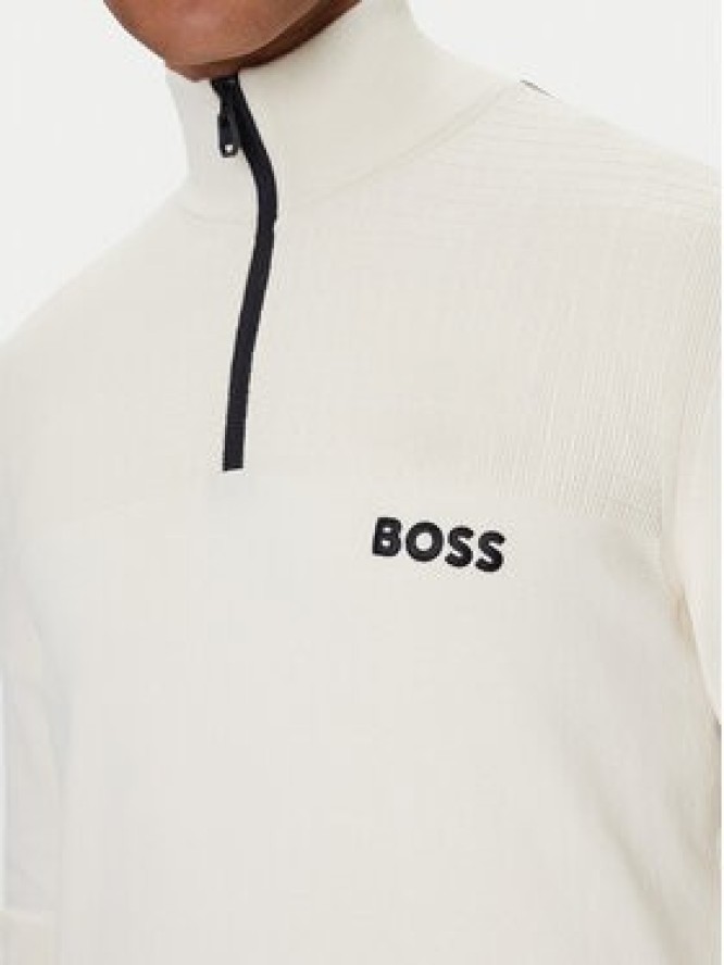 BOSS Sweter K_Hydro QZ-1 50541953 Biały Regular Fit
