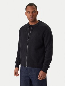Jack & Jones Kardigan Scope 12286797 Czarny Relaxed Fit
