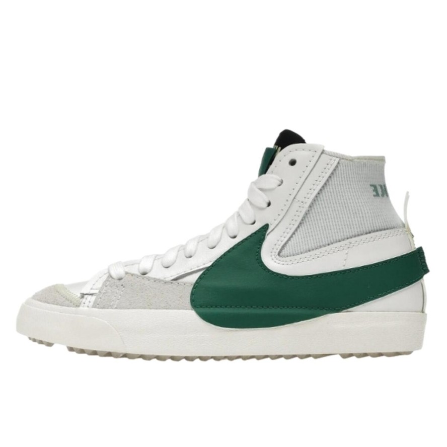 Buty do chodzenia dla dorosłych Nike Blazer Mid 77 Jumbo White Green