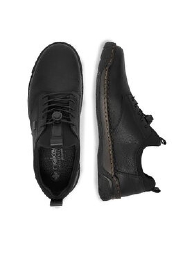 Rieker Półbuty B0379-00 Czarny