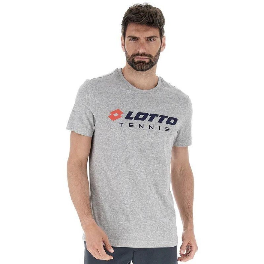 Koszulka tenisowa męska Lotto Squadra II Tee