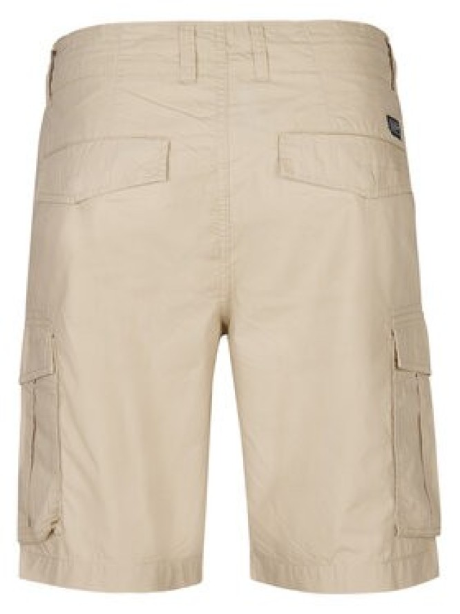 Petrol Industries Szorty materiałowe M-1050-SHO600 Beżowy Cargo Fit