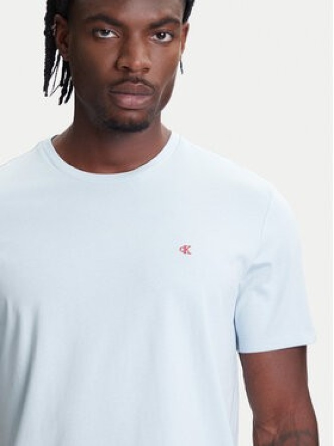Calvin Klein Jeans T-Shirt LV040HM265 Niebieski Regular Fit