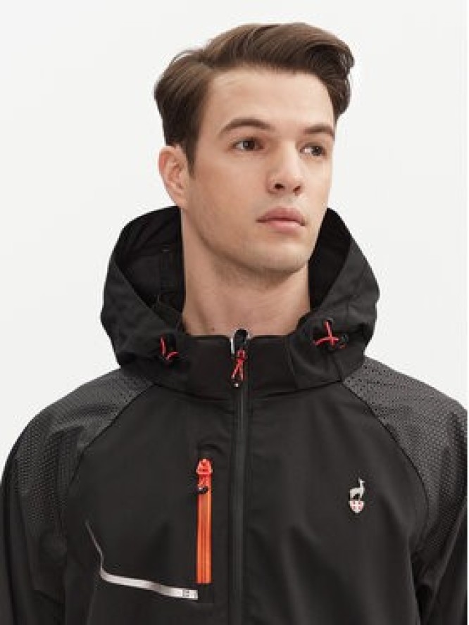 Aulp Kurtka softshell Robin Czarny Regular Fit