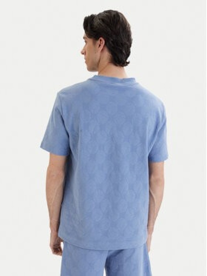 BOSS T-Shirt Member 50558867 Błękitny Relaxed Fit