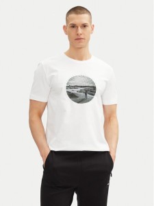 BOSS T-Shirt Graphic Heritage 50537847 Biały Regular Fit