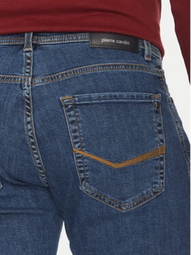 Pierre Cardin Jeansy C7 34510.8054 Niebieski Tapered Fit