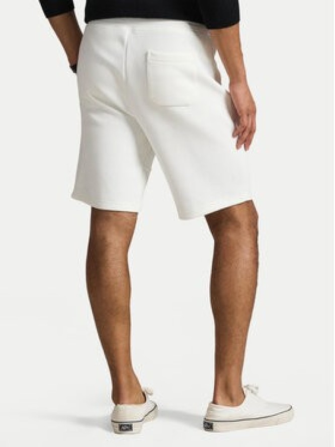 Polo Ralph Lauren Szorty sportowe 710881520042 Biały Regular Fit