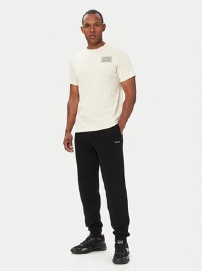Kappa T-Shirt 322P14W Beżowy jasny Regular Fit