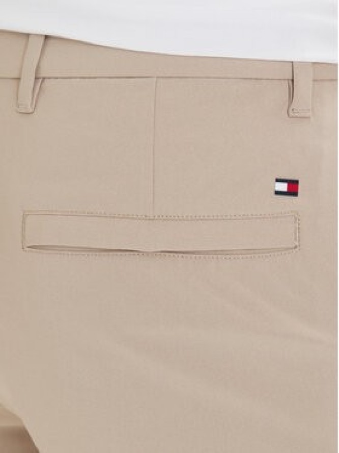 Tommy Hilfiger Chinosy Denton MW0MW43408 Beżowy Slim Fit