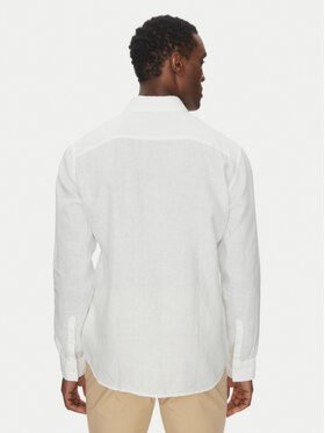 Michael Kors Koszula CS4400H4YT Biały Relaxed Fit