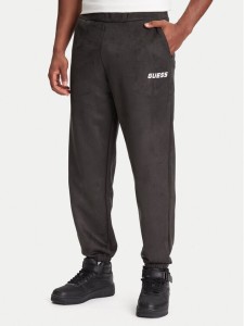 Guess Spodnie dresowe Z5YB03 KCJY2 Zielony Regular Fit