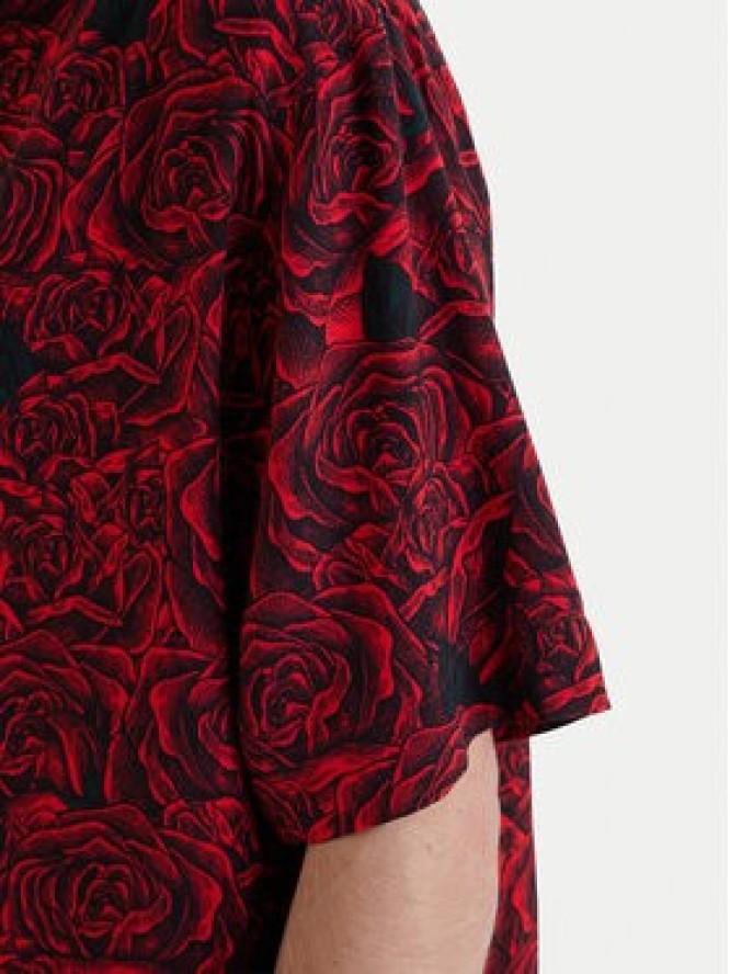 HUGO Koszula Espino 50560596 Czerwony Relaxed Fit