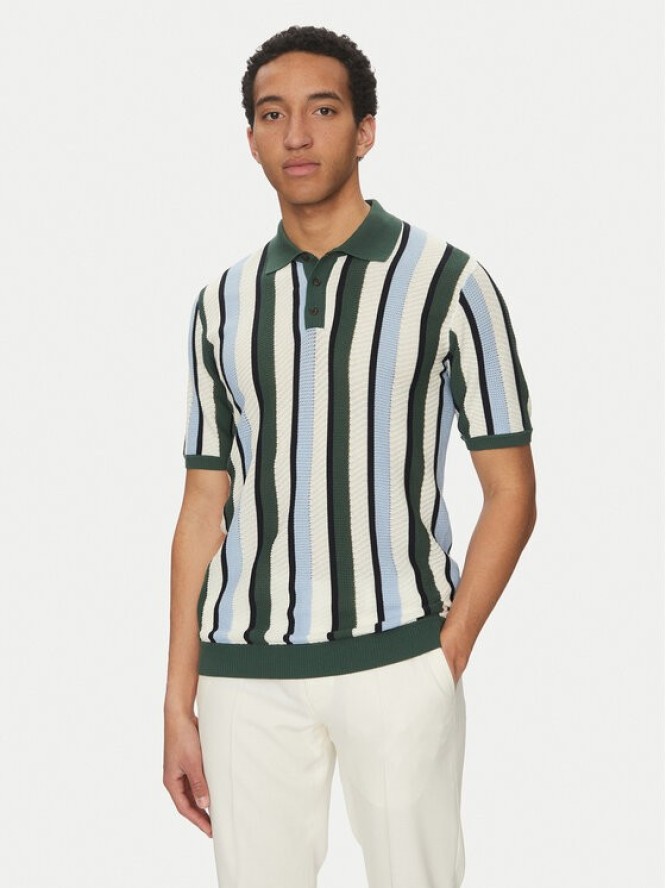 Liu Jo Sweter QA5031 MA71P Zielony Regular Fit