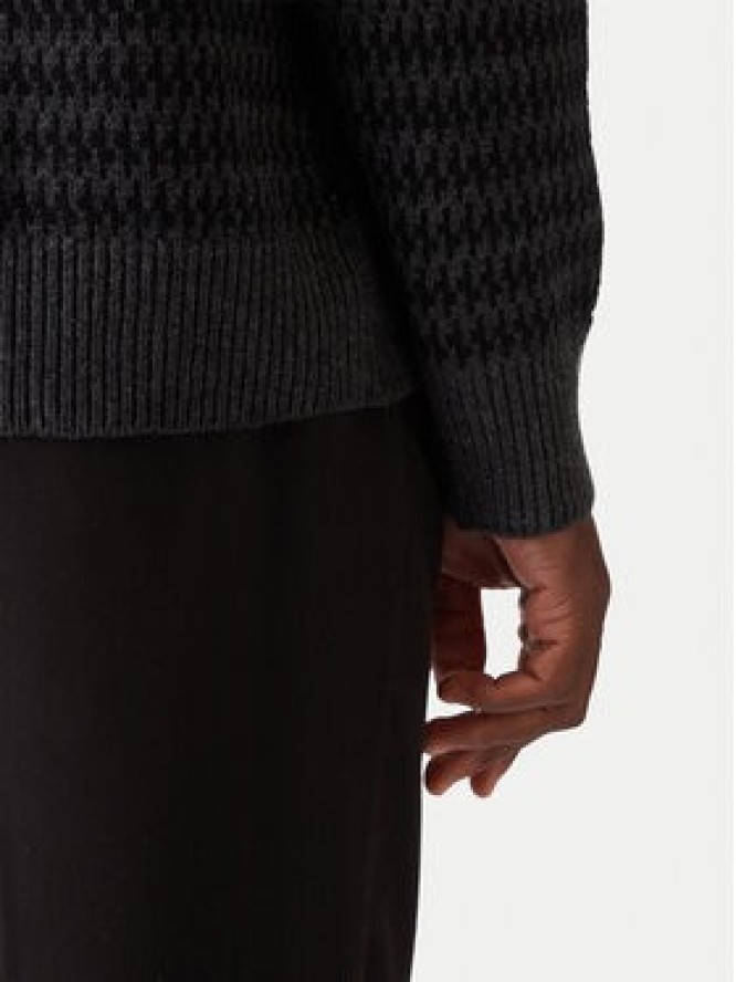 Calvin Klein Sweter LV04LD306G Szary Regular Fit