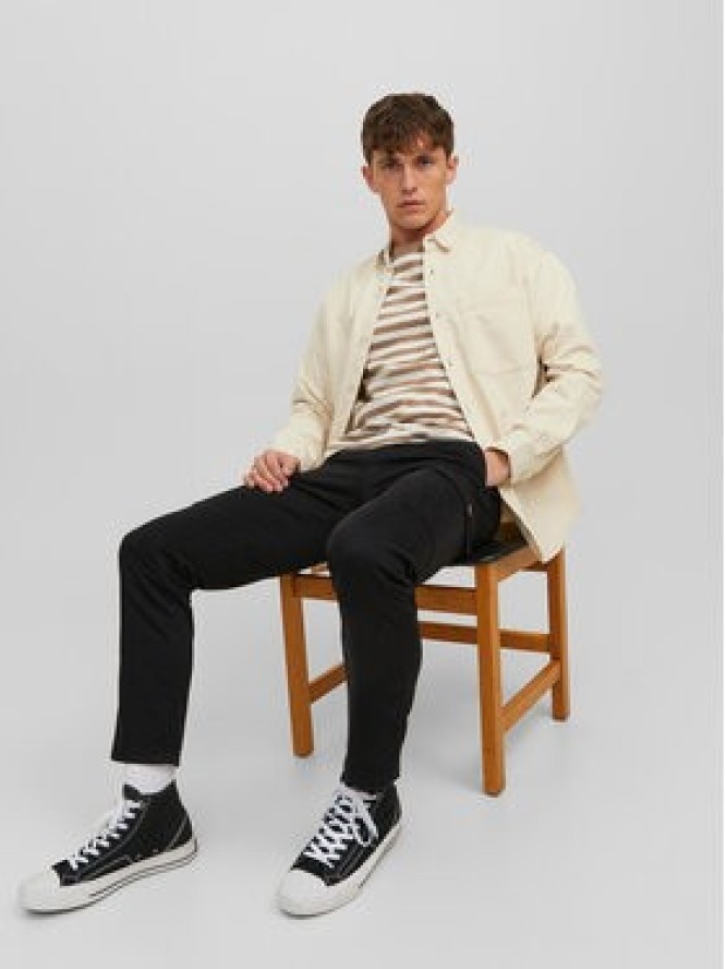 Jack & Jones Spodnie materiałowe Ollie 12224001 Czarny Regular Fit